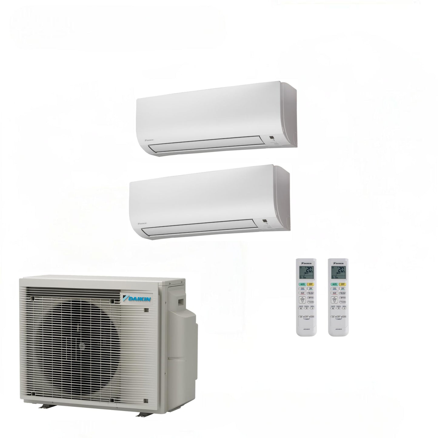 Daikin Comfora 2x FTXP 20N-9 und 2MXM40A-9 Multi-Split Klimaanlage