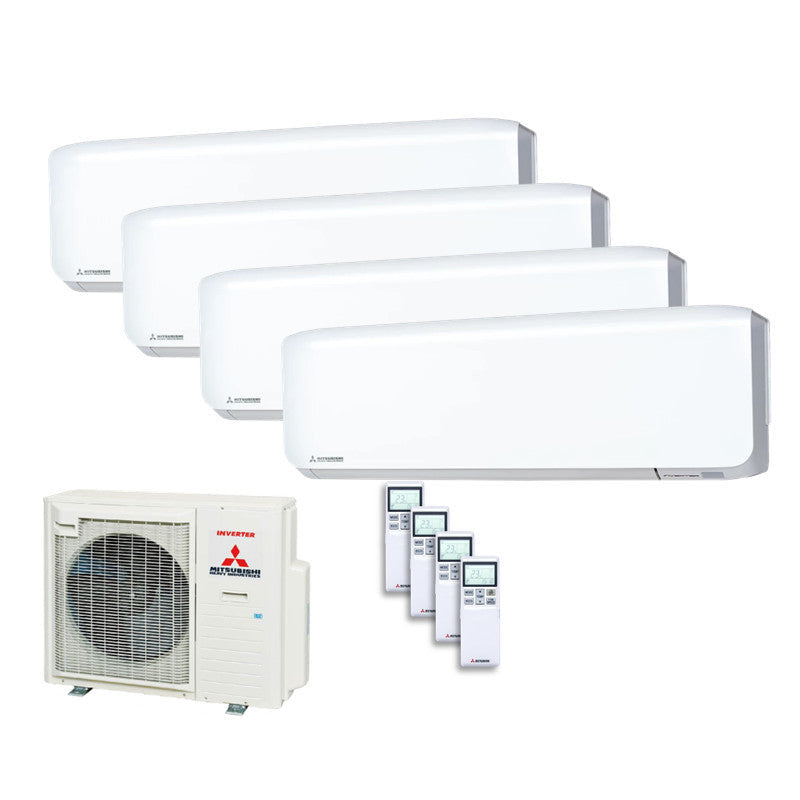 Mitsubishi Heavy Set 4 x SRK20ZS-WF + SCM71ZS-W Klimaanlage 2,0kW WiFi