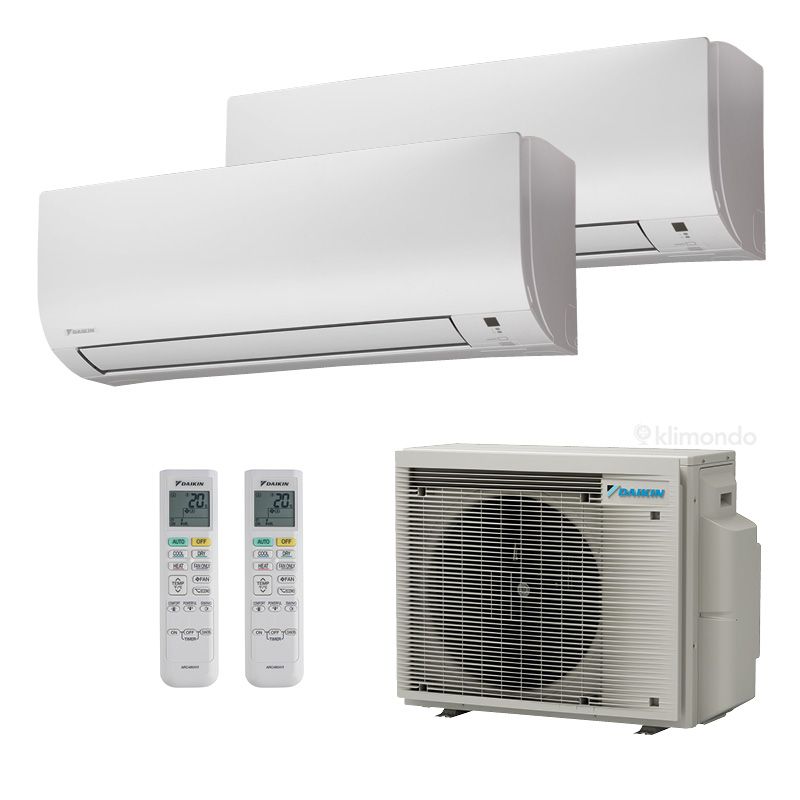 Daikin Comfora 1x FTXP 20N / 1x FTXP25N und 2MXM40A Multi-Split Klimaanlage