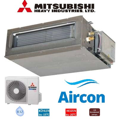 Mitsubishi Heavy Industries FDUM 50 VH/SRC 50 ZSX-W2 Kanalgerät Klimaanlage