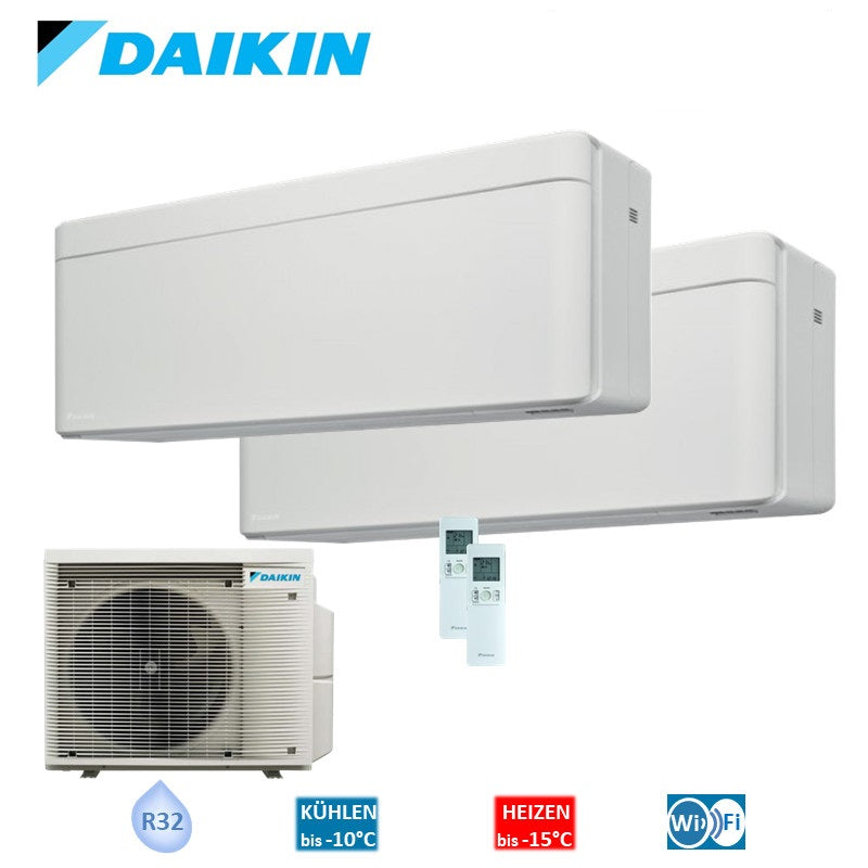 Daikin Stylish 2x FTXA 25 und 2MXM40A Multi-Split Klimaanlage