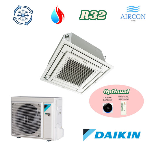 Daikin Euroraster FFA 35A9 / RXM 35R9 Deckenkassette Klimaanlage R-32