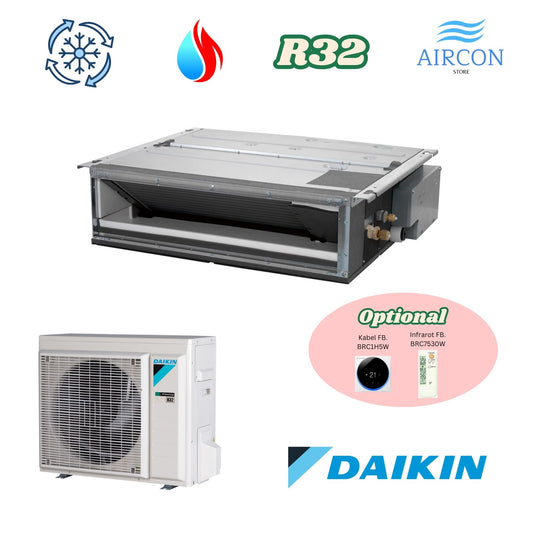 Daikin FDXM 35F9 / RXM 35R9 Kanalgerät Klimaanlage R-32