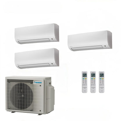 Daikin Comfora 1x FTXP 20N / 1x FTXP 25N / 1x FTXP 35N und 3MXM52A Multi-Split Klimaanlage