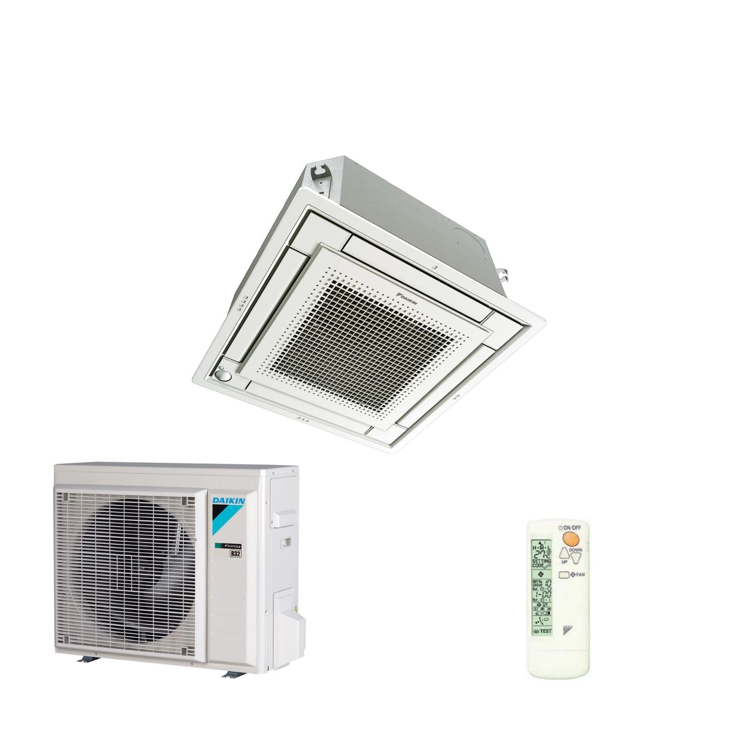 Daikin Euroraster FFA 35A9 / RXM 35R9 Deckenkassette Klimaanlage R-32