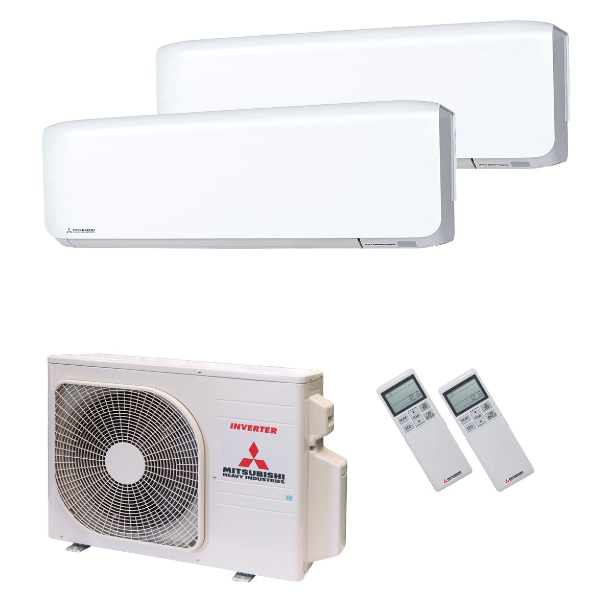 Mitsubishi Heavy Set SRK25ZS-WF + SRK50ZS-WF + SCM50ZS-W 2,5/5,0 kW WiFi R32