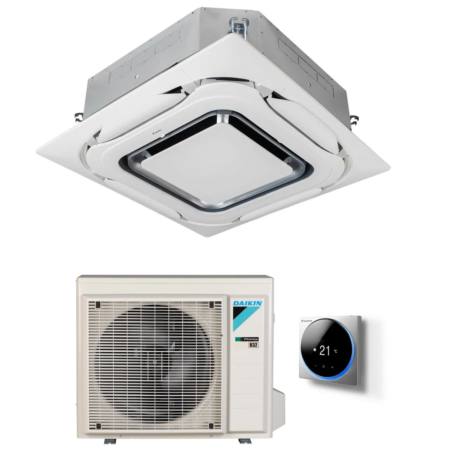 Daikin Roundflow FCAG 35B / RXM 35R9 Deckenkassette Klimaanlage R-32