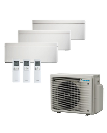 Daikin Stylish 1x FTXA 20 / 2x FTXA 35 und 3MXM52A Multi-Split Klimaanlage