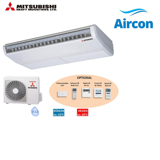 Mitsubishi Heavy Industries FDE 40 VH/SRC 40 ZSX-W1 Deckenunterbaugerät Klimaanlage