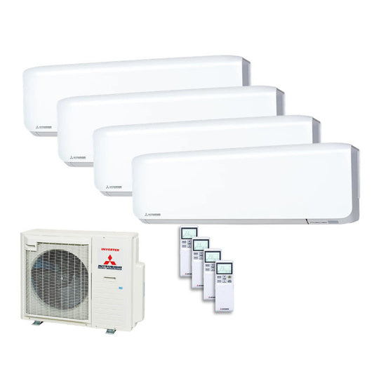 Mitsubishi Heavy Set 3 x SRK25ZS-WF + SRK35ZS-WF + SCM71ZS-W Klimaanlage 2,5/3,5kW WiFi