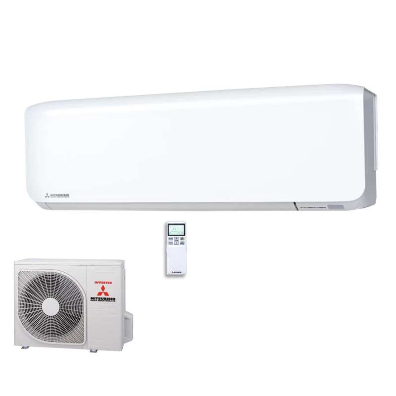 Mitsubishi Heavy Set SRK35ZS-WF + SRC35ZS-W Wandgerät 3,5 kW WiFi R32 Klimaanlage