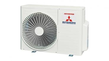Mitsubishi Heavy Set 2 x SRK25ZS-WF Wandgeräte + SCM40ZS-W 2,5/2,5 kW WiFi R32