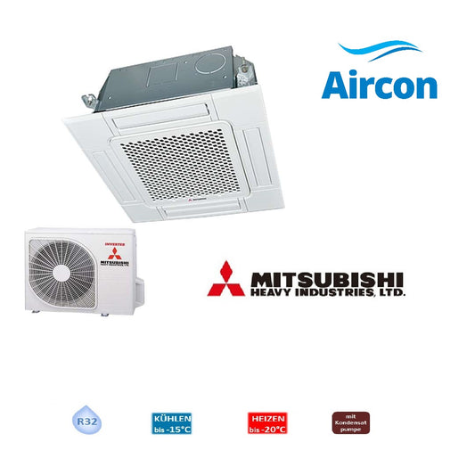 Mitsubishi Heavy Industries FDTC 40 VH/SRC 40 ZSX-W1 Deckenkassette Klimaanlage