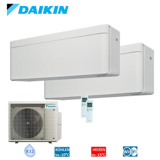 Daikin Stylish 2x FTXA 25 und 2MXM40A Multi-Split Klimaanlage