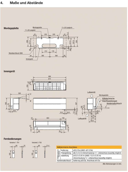 Mitsubishi Electric MSZ-LN35VG2R/MUZ-LN35VG2 Wandgerät Klimaanlage