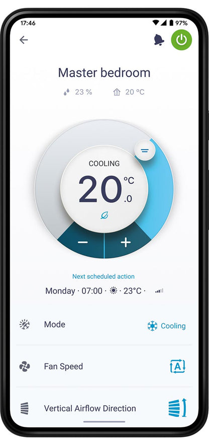 Daikin Stylish FTXA 20 AW / BB / BS / BT / RXA 20A Wandgerät Klimaanlage R-32